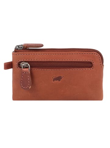 Arezzo Schlüsseletui Leder 11 cm tabak