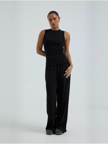 Top Jacquard in Black