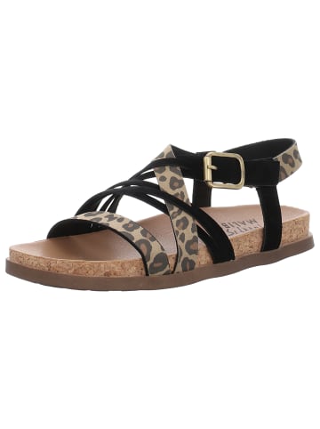 Sandale in schwarz