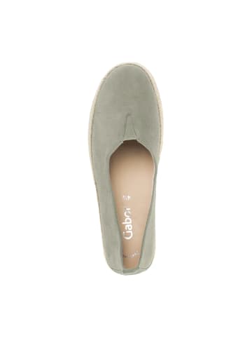 Espadrilles in Grün