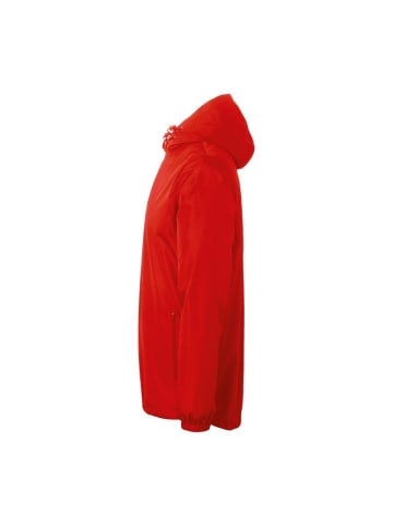 Regenjacke "Essential Regenjacke" in Rot