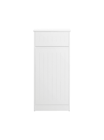 Waschmaschinenunterschrank in Reinweiß - (W) 39 x (H) 86 x (L) 40 cm