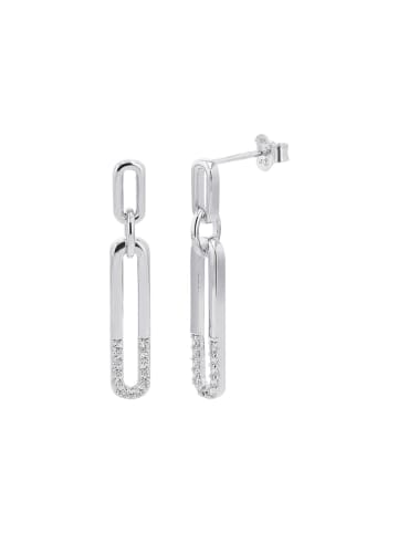 Ohrhänger Silber 925, rhodiniert in silber