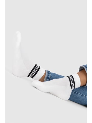 Socken 6 PACK - RikaAK in mix black/brilliant white