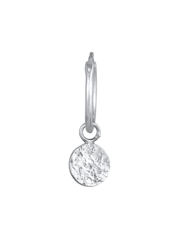 Ohrringe 925 Sterling Silber Plättchen in Silber