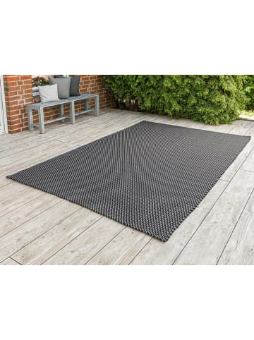 Outdoor Teppich POOL Stone Grau / Schwarz 200x300 cm
