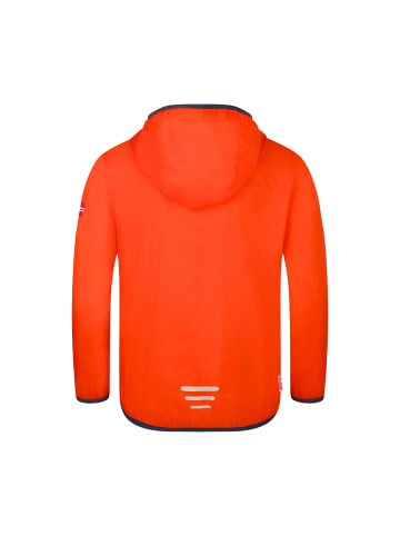 Regenjacke Trolltunga in flame orange