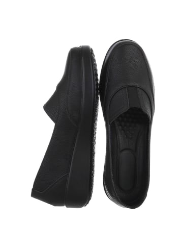 Halbschuh in Schwarz