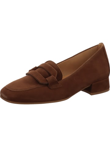 Mokassin Slipper in braun