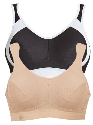 Sport BH extreme control in desert schwarz