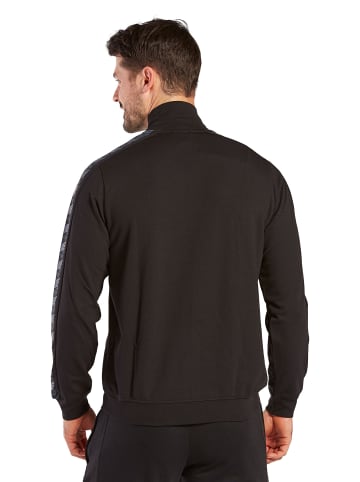 Herren Essential Team Tracktop Jacke in schwarz/slate grey