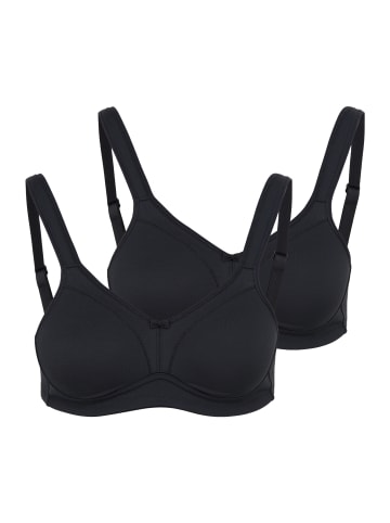BH ohne Bügel Comfort Topsy in Schwarz