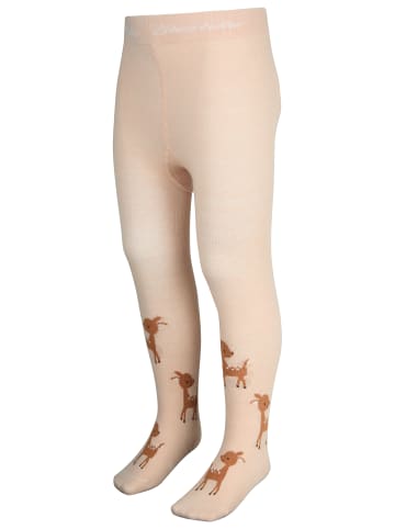 Strumpfhose Reh in zartrosa