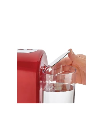 Aqua Türkische Kaffeemaschine mit Thermo-Balance-Technologie in Rot