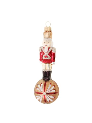 Baumschmuck-Glasornament in Bunt