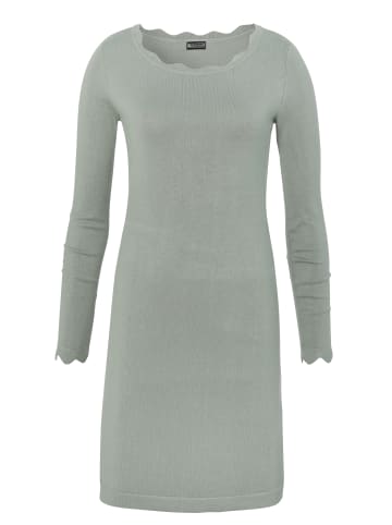 Strickkleid in mint-melange