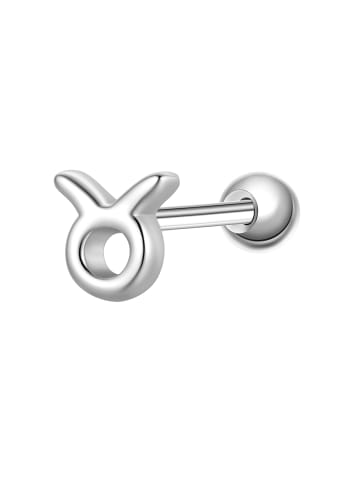 Piercing Sternzeichen Stier aus Sterling Silber in silber