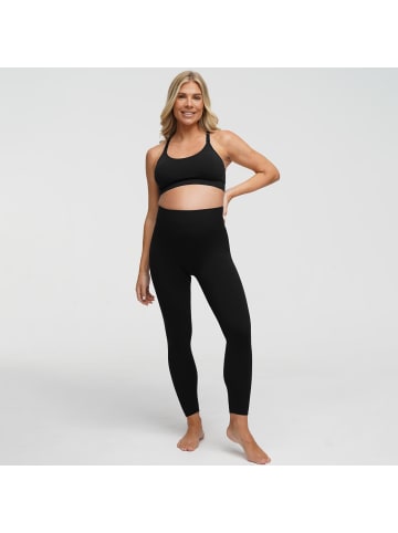 Umstandsleggings in Schwarz