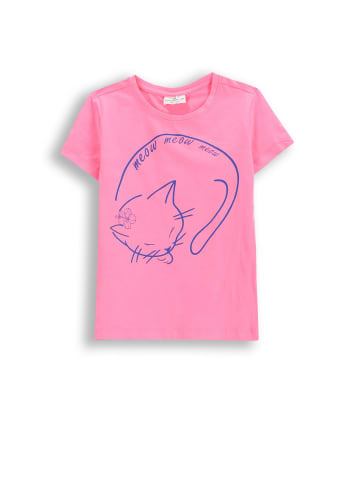 T-Shirt mit kurzen Ärmeln in rosa