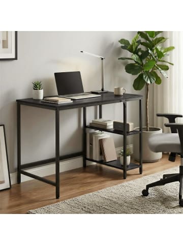 Schreibtisch Barnet in Schwarz - (B)100 x (H)76 x (T)50 cm