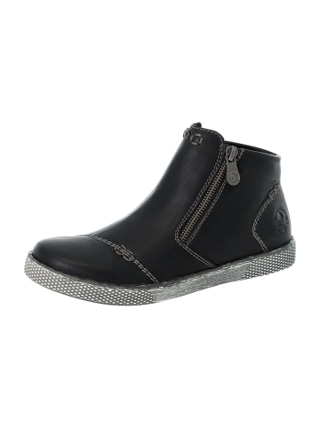 Komfort Stiefeletten in Schwarz