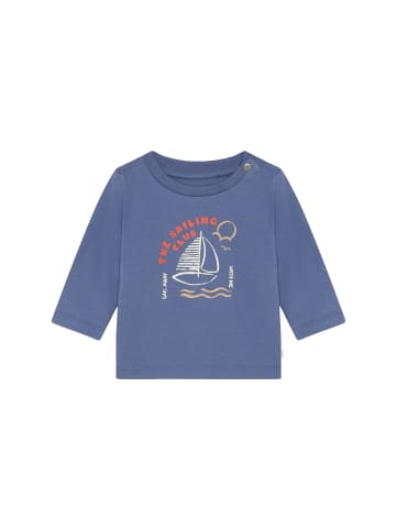 Langarmshirt in Gray Blue