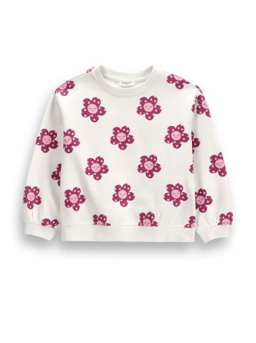 Oversize-Sweatshirt in ecru