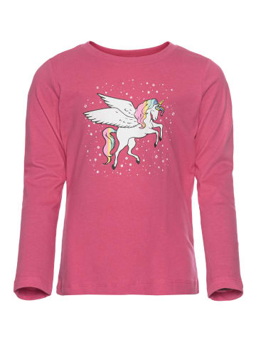 Langarmshirt in pink