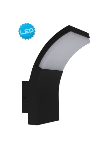 LED Außenwandleuchte "ORBIS" in anthrazit - EEK G