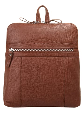 Rucksack echt Leder in cognac