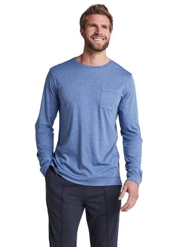 Nachtwäsche Night And Day Shirt in Blau
