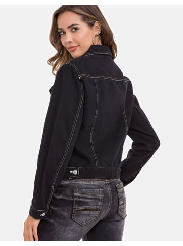 Jeansjacke in BLACK