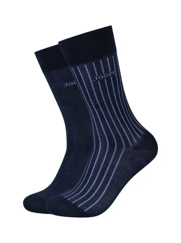 Socken essentials merc cotton stripe 2er Pack dark saphire