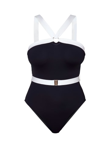 Badeanzug Eleganz in Black Beauty