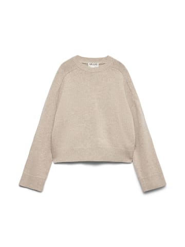 Strickpullover in Sand