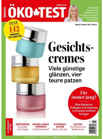 12 x ÖKO-TEST Zeitschrift (Gutschein für Jahres Abo)