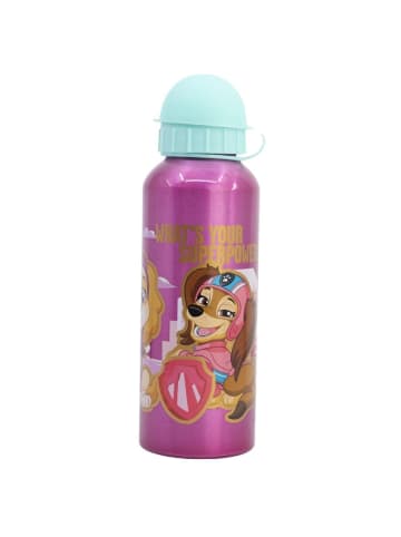 Trinkflasche Aluminium, 530ml, mit Sicherheitsverschluss
