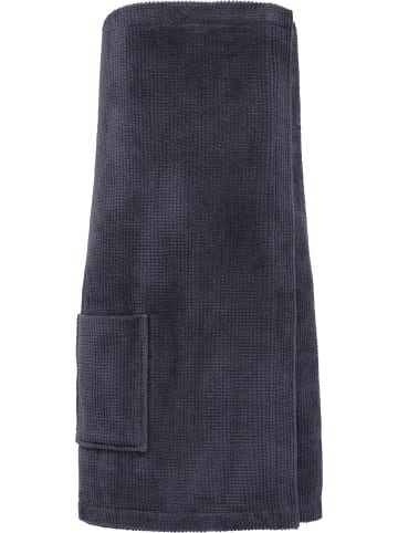 Frottier Sarong Schwanau in anthrazit