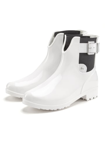 Gummistiefelette in grau