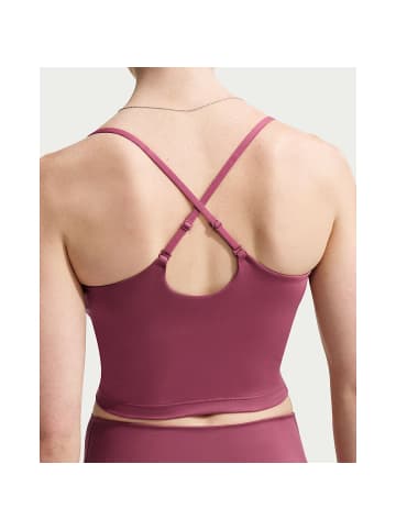 Tank Top W NK ONE DF BRA TANK in Dunkelbraun654