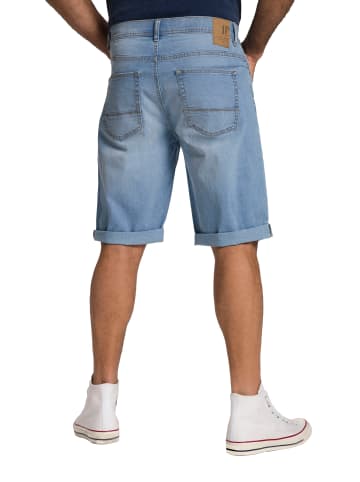 Bermuda in bleached denim