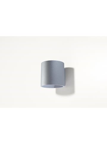 Wandleuchte RODA 1 in Grau H 10cm