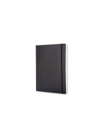 Notizbuch mit weichem Einband, Liniert "Classic" in Schwarz
