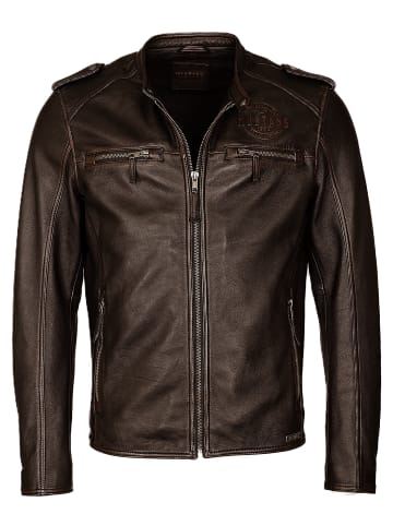 Lederjacke 31020186 in vintage brown