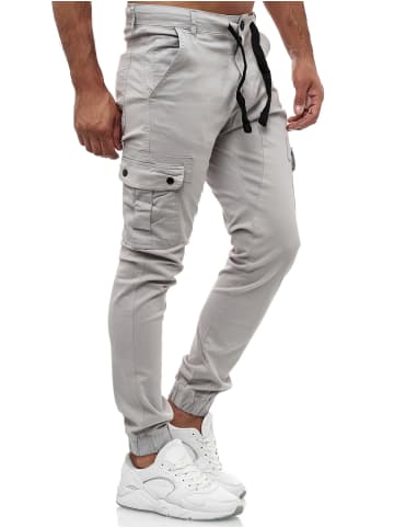 Cargohose "18525" - Regular Fit - in Grau