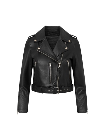 Lederjacke Katie Biker in schwarz