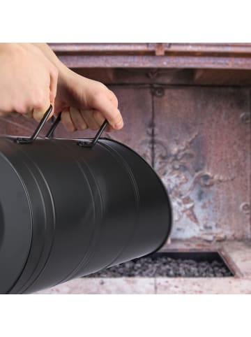 Kohlenschütte in Schwarz - 12 Liter