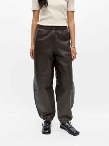 Lederhose in Seal Brown1