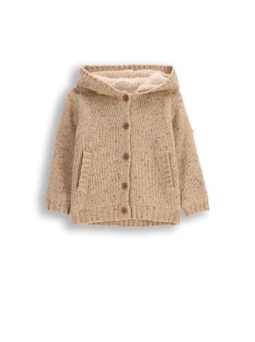 Kapuzenstrickjacke in bunt