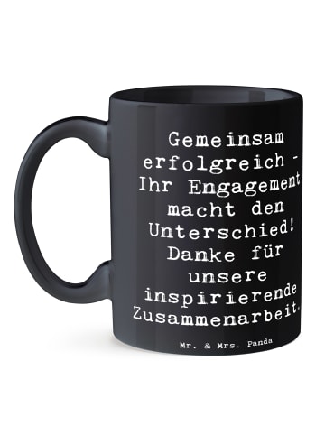 Tasse Spruch Geschäftspartner Erfolg mit Spruch in Schwarz